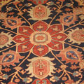 Antique Persian Heriz Hand Knotted Wool Rug