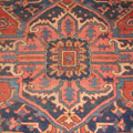 Antique Persian Heriz Hand Knotted Wool Rug