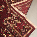 Turkomen Geometric Hand Knotted Wool Rug