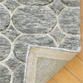 Hermes Handwoven Wool Rugs 1654-SGRY