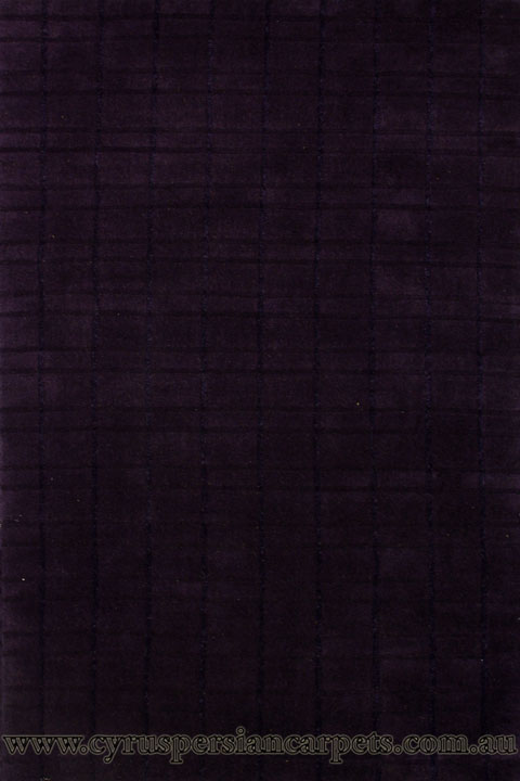 Asif Wool Plain Rug 1008 Blue - Click Image to Close