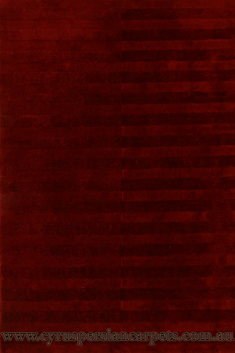 Asif Wool Rug 11093-Red - Click Image to Close