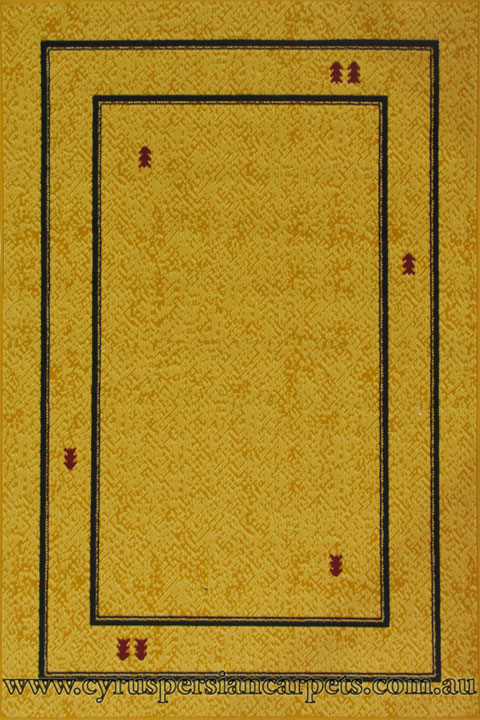 Indigo Modern Border Rug 560-417J - Click Image to Close