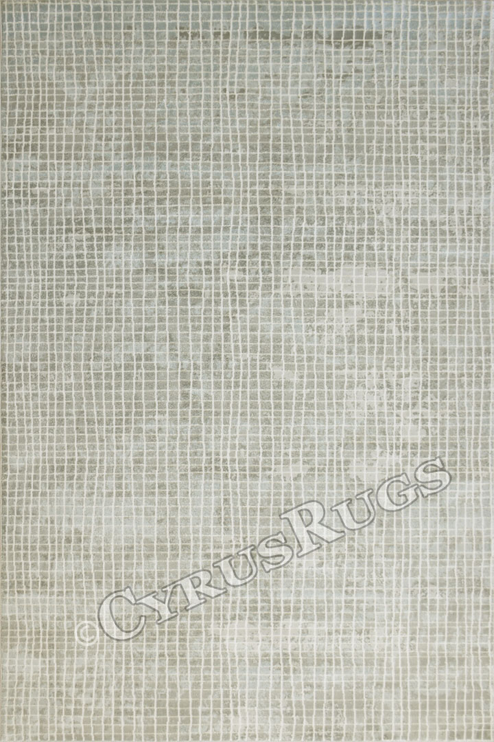 Bergamo Contemporary Striped Rugs US323 White Sterling - Click Image to Close