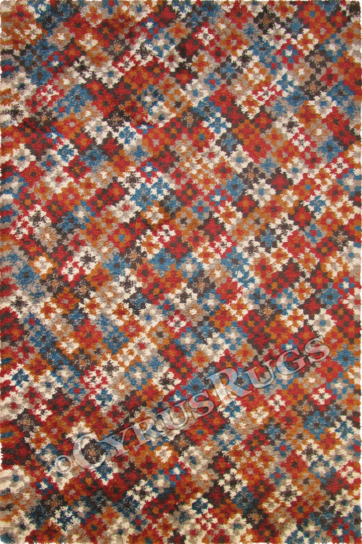 Desert Contemporary Geometric Rug 6223-Beige - Click Image to Close