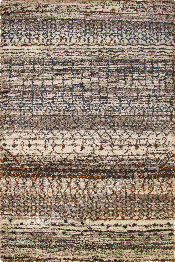 Desert Contemporary Abstract Rugs 5641 Beige - Click Image to Close