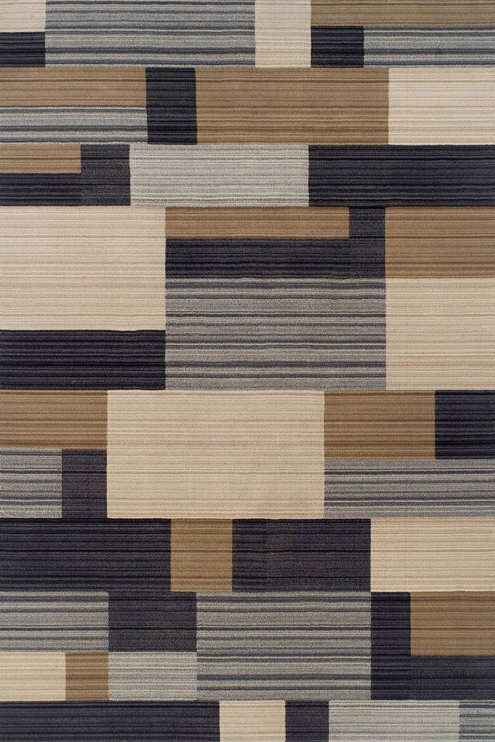 Lazio Contemporary Geometric Rugs 8021-L - Click Image to Close