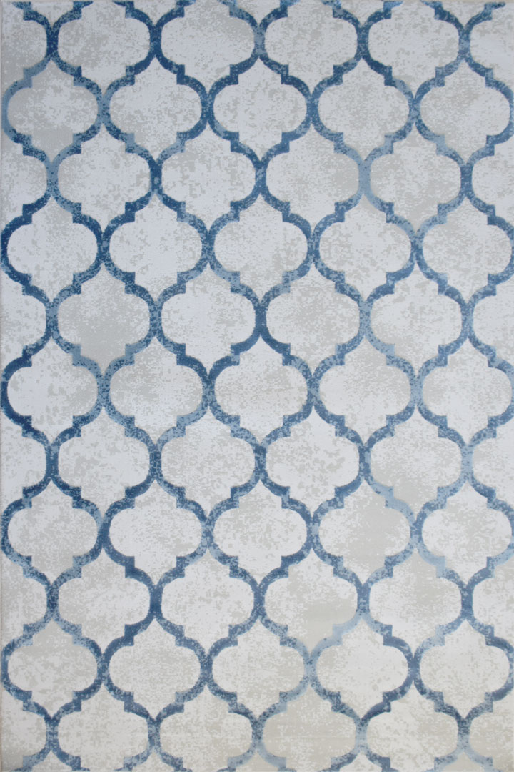Loft Trellis Rugs 6039A Mavi - Click Image to Close