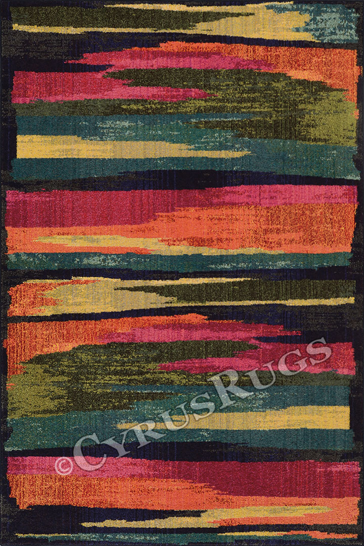 Montezuma Contemporary Abstract Rugs 207X - Click Image to Close