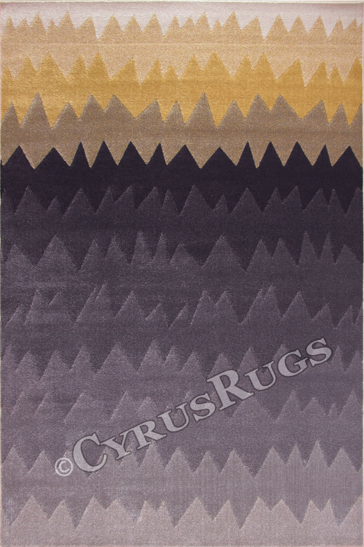 Rizzy Chevron Rug BF086 Silver ET - Click Image to Close