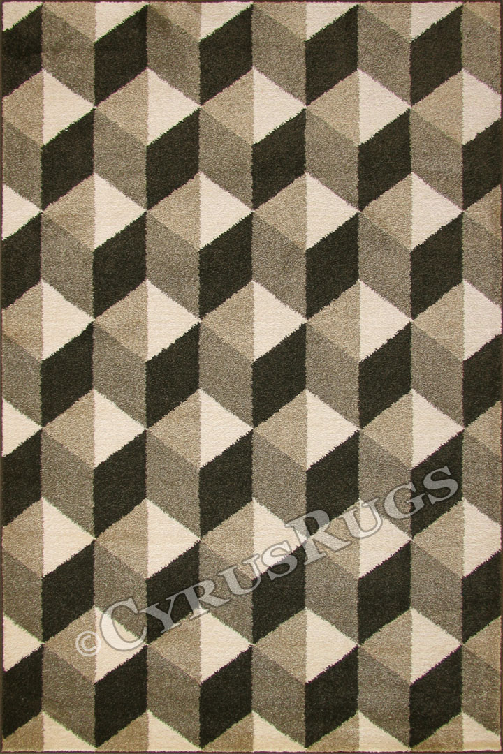 Rustic Contemporary Abstract Rugs 30/P02-K - Click Image to Close