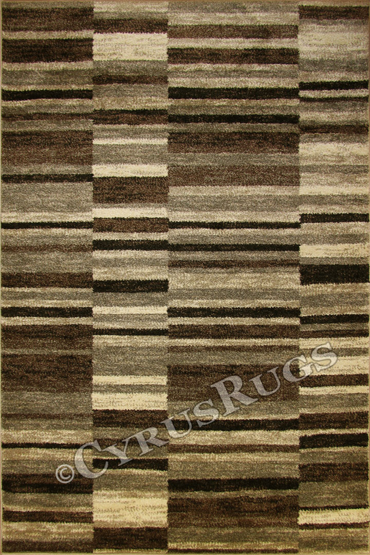 Rustic Contemporary Striped Rugs 5502/P02-S - Click Image to Close