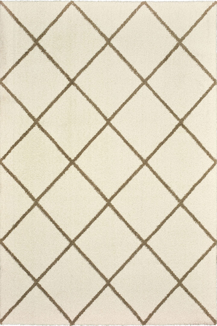 Softness Contemporary Trellis Rugs 2-W - Click Image to Close
