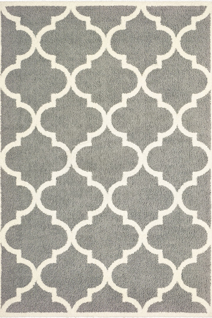Softness Contemporary Trellis Rugs 529-H - Click Image to Close