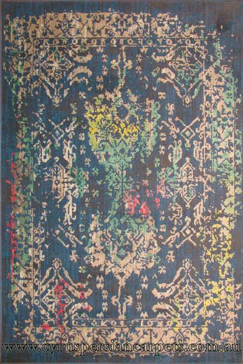 Vulcano Contemporary Abstract Rug 108-AY5-K - Click Image to Close