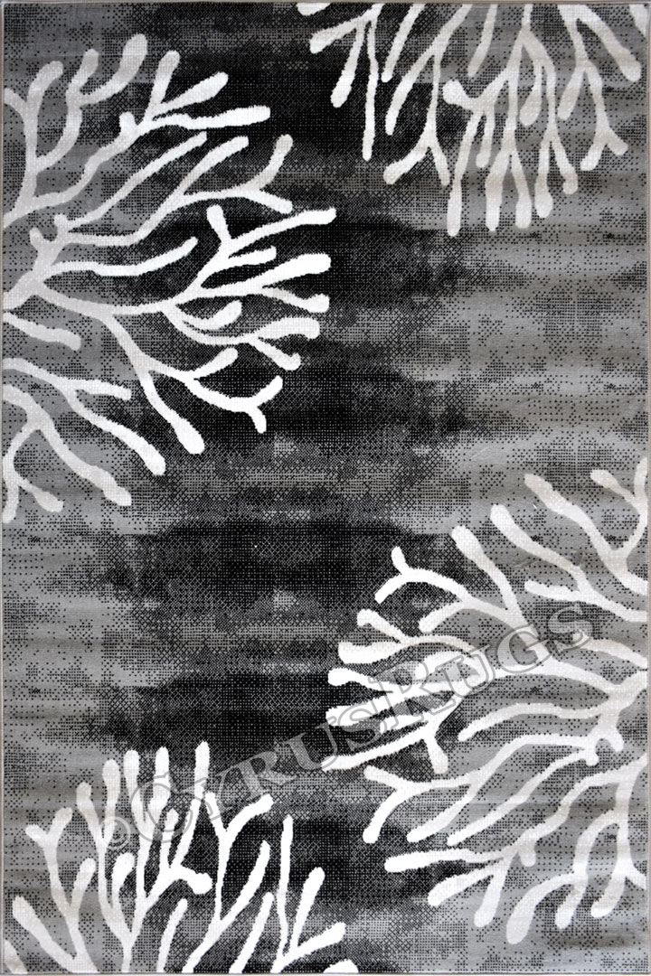 America Abstract Rugs G044A D. Grey D. Grey - Click Image to Close