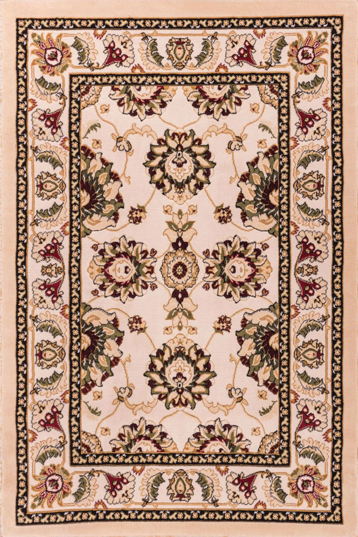 America Medallion Rugs 1810A Green Beige - Click Image to Close
