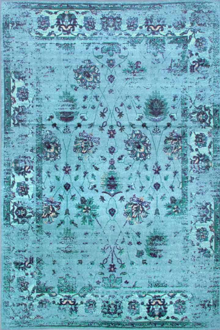 Evoke Floral Rugs 101003-39620 - Click Image to Close