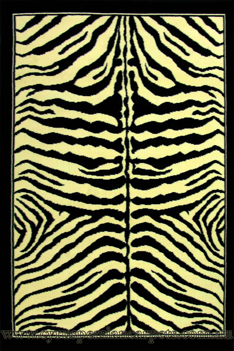 Khalaf Africa Zebra Rug 275-785D - Click Image to Close