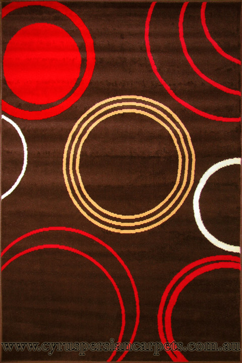 Tempo Modern Circle Design Rug 0922-O6N - Click Image to Close