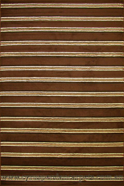 Tempo Modern Stripe Rug 1639-O6N - Click Image to Close