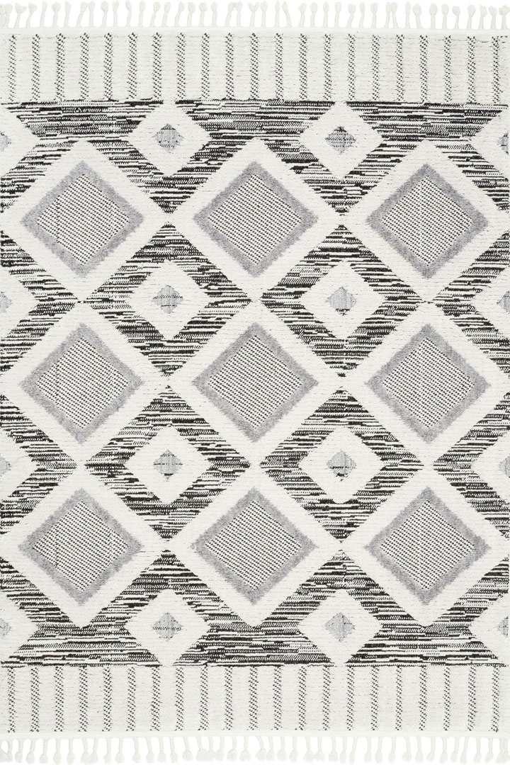 Amsterdam Fringed Moroccan Flatweave Rugs Y523A-BI167 - Click Image to Close