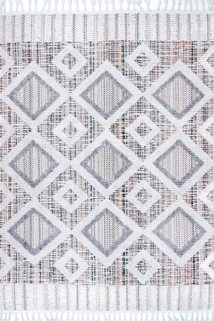 Amsterdam Fringed Moroccan Flatweave Rugs Y523C-BI218 - Click Image to Close