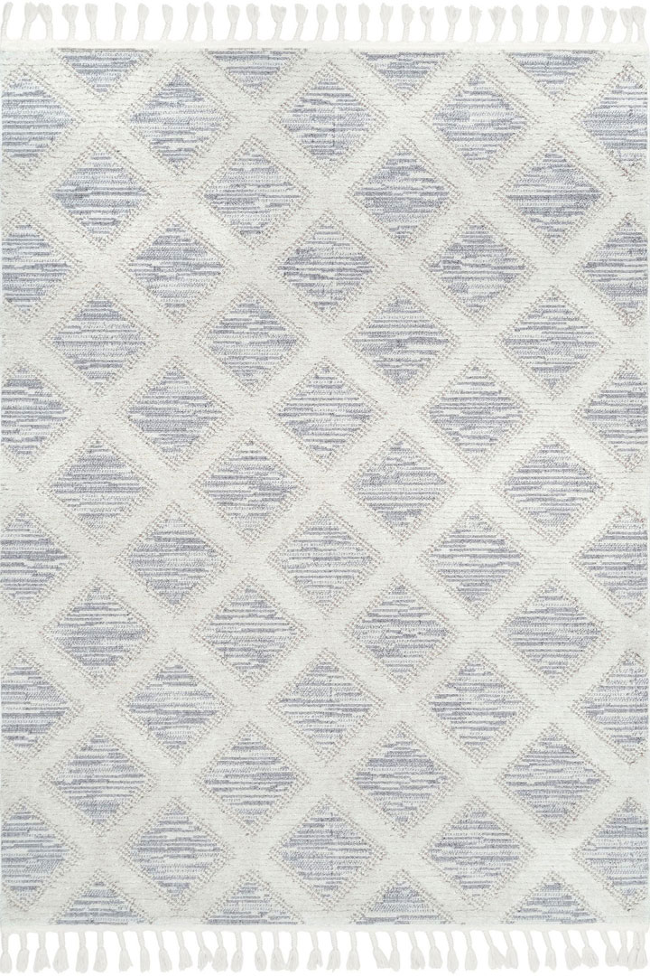 Amsterdam Fringed Moroccan Flatweave Rugs Z936A-BI122 - Click Image to Close