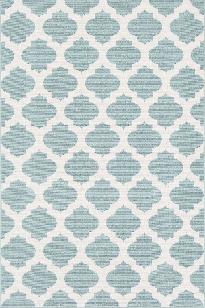 Aperto Trellis Indoor Outdoor Rug 5503-H - Click Image to Close