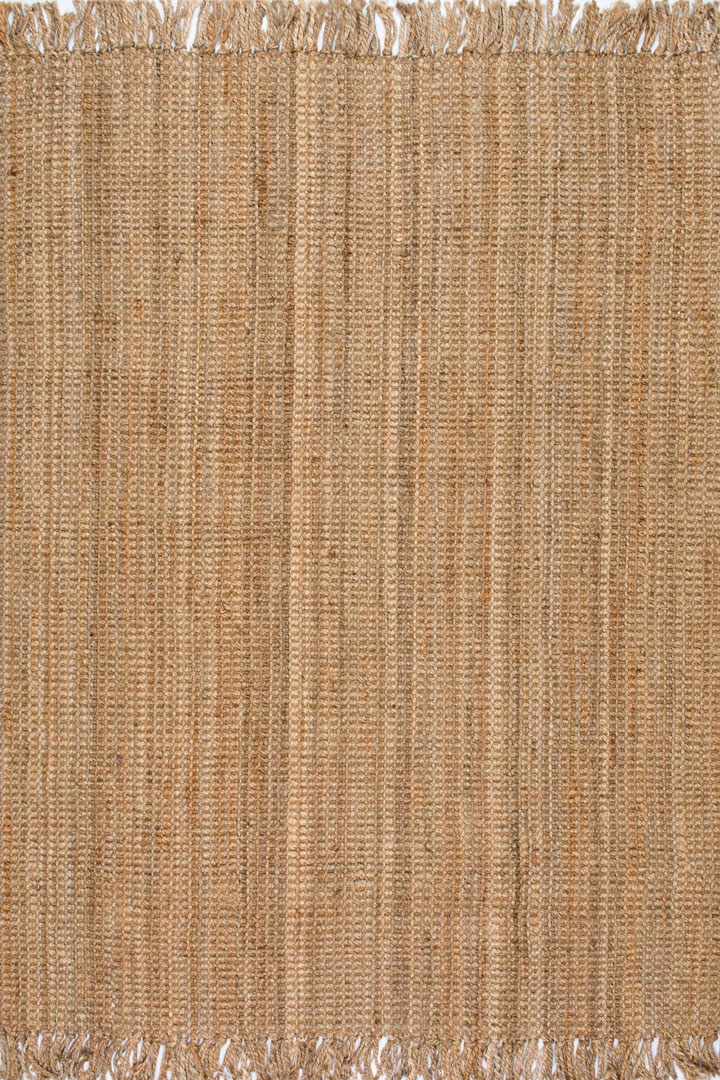 Chunky Jute Hand Woven Rugs Plain Natural - Click Image to Close