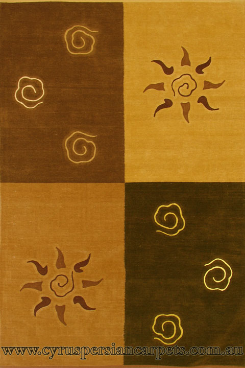 Dhoni Dhurrie Flatweave Rug 27207 Brown - Click Image to Close