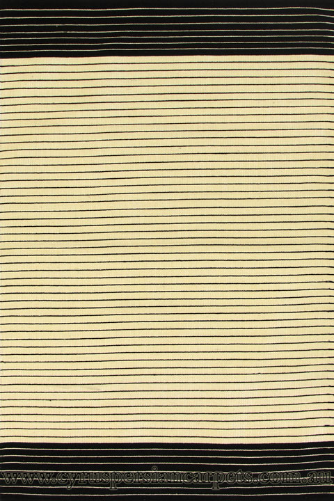 Dhoni Dhurrie Flatweave Rug 27622-BW - Click Image to Close