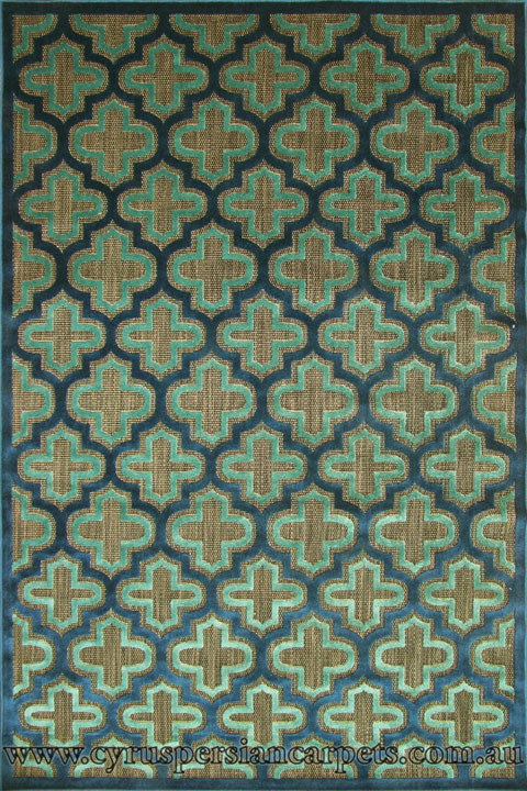 Marco Flatweave Trellis Design Rug 3284F Black Navy LG - Click Image to Close