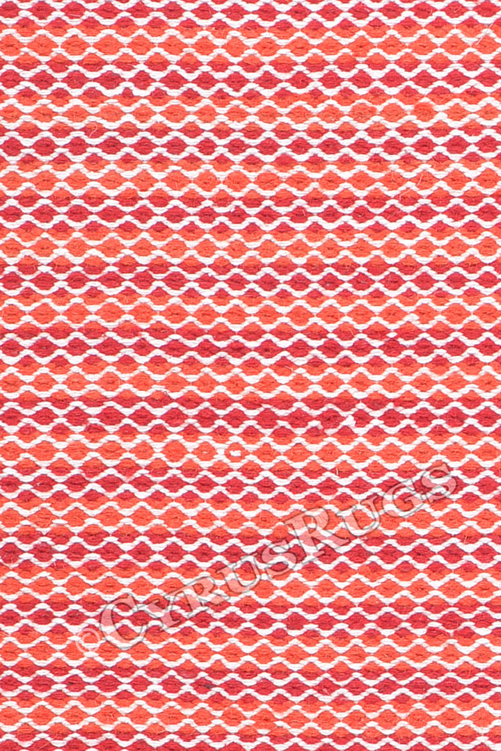 Natura Flat Weave Rugs AB10 Red - Click Image to Close