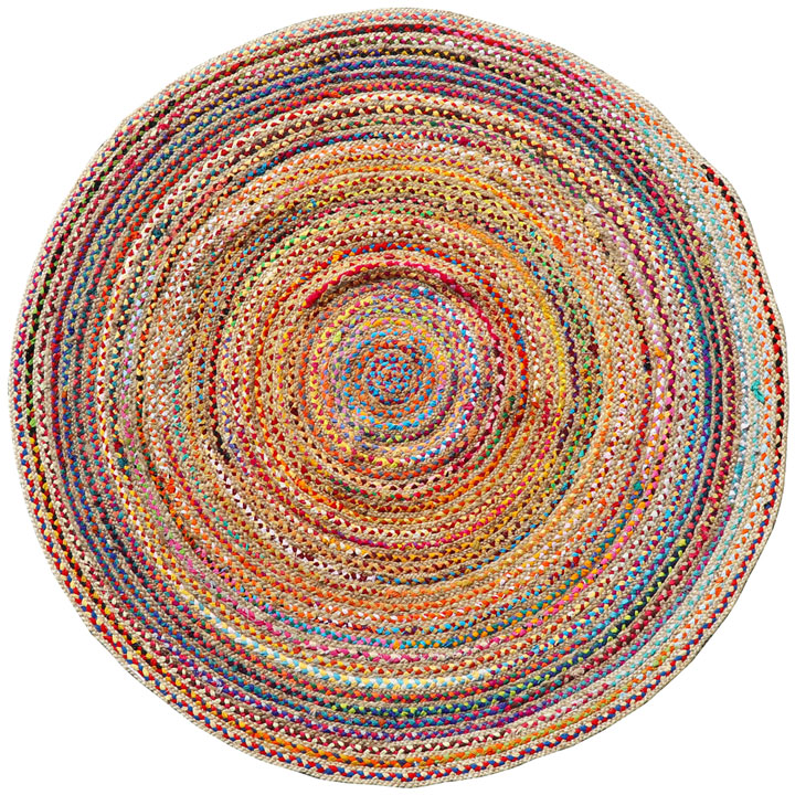 Pandora Round Chindi & Jute Braid Rugs PH-1436 - Click Image to Close