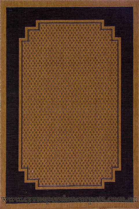 Sisalo Border Flatweave Rug 1883-991X - Click Image to Close