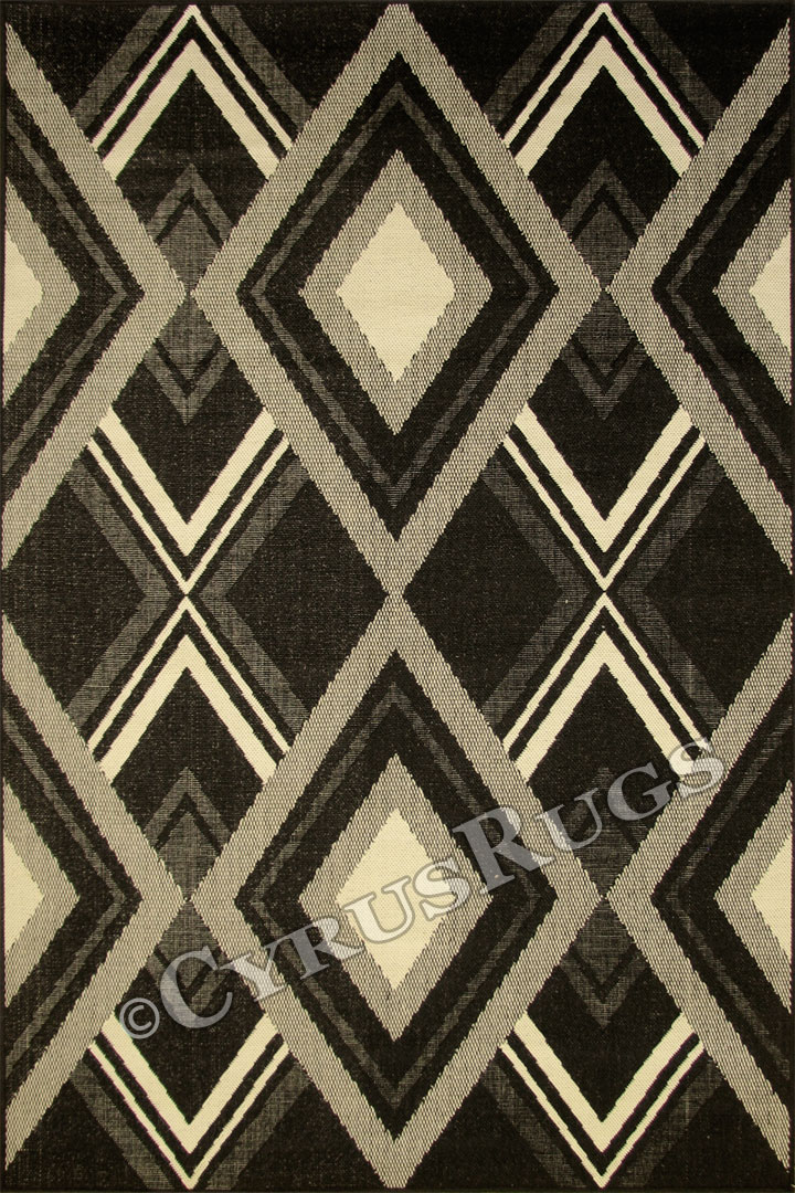 Sisalo Geometric Flatweave Rug 786-X77K - Click Image to Close