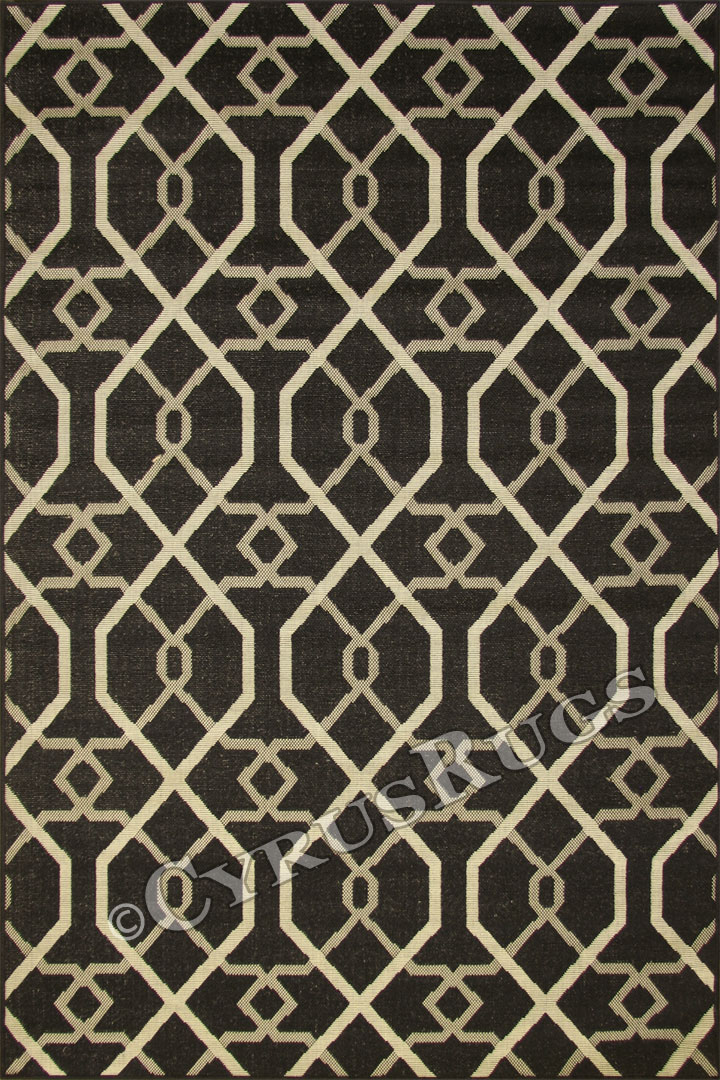 Sisalo Trellis Flatweave Rug 2167-X77K - Click Image to Close