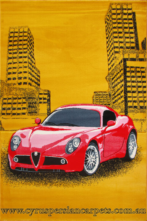 Alfa Romeo Car Rug A733A-Yellow (Size 230 x 160cm) - Click Image to Close