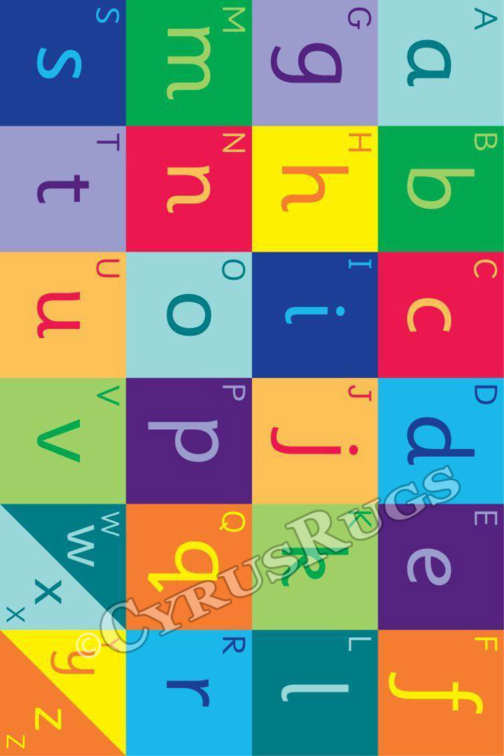 Alphabet Kids Rugs - Click Image to Close