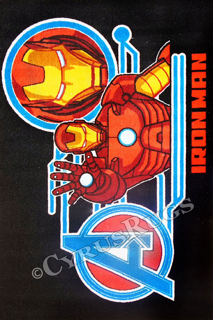 Disney Iron Man Kids Rugs - Click Image to Close