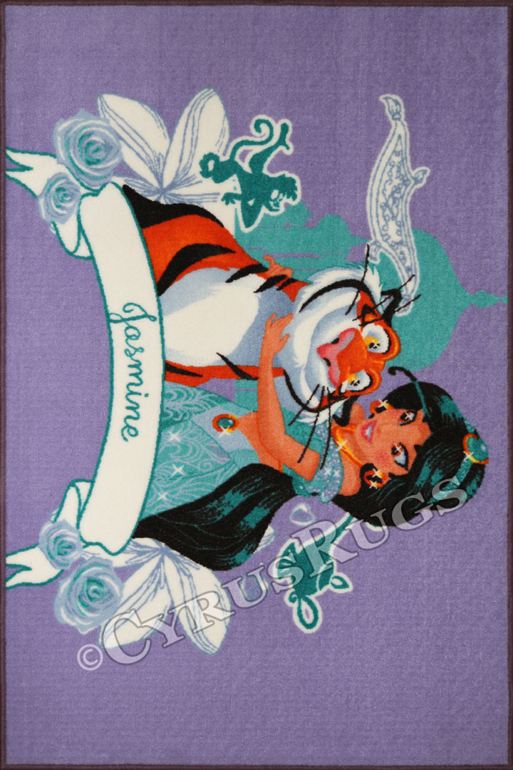 Disney Aladdin Princess Jasmine Kids Rugs - Click Image to Close