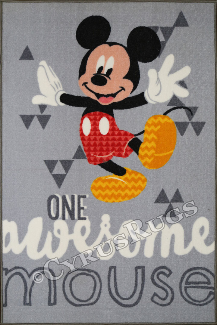 Disney Mickey Mouse Awsome Kids Rugs - Click Image to Close