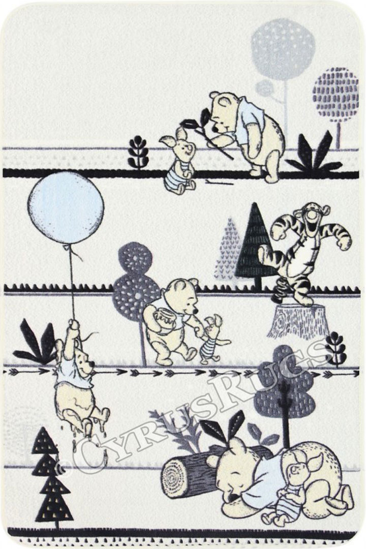 Premium Licensed Pooh Adventure Kids Rugs - Click Image to Close