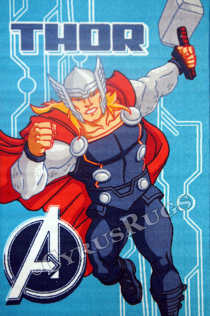 Disney Thor Kids Rugs - Click Image to Close