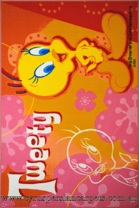 Disney Tweety Bird Classic Kids Rug - Click Image to Close
