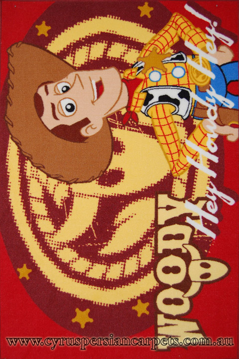 Disney Toy Story Woody Kids Rug - Click Image to Close