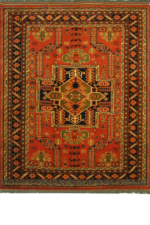 Maltabaf Medallion Hand Knotted Wool Rug - Click Image to Close
