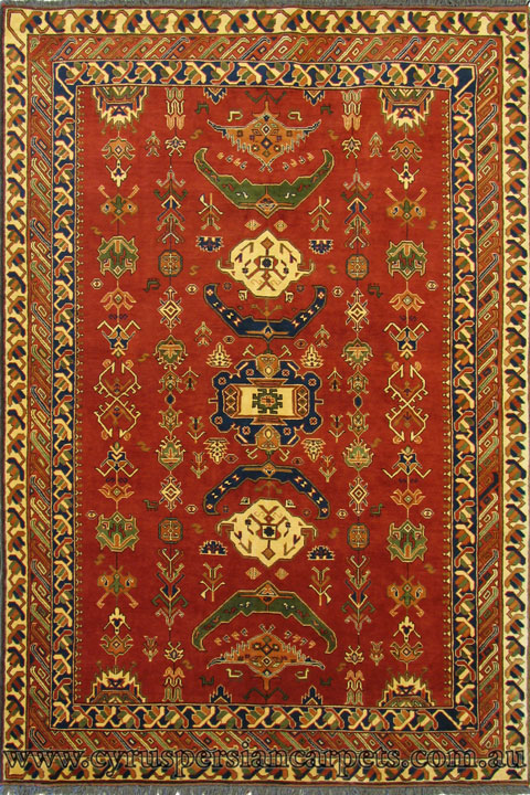 Maltabaf Oriental Hand Knotted Wool Rug - Click Image to Close