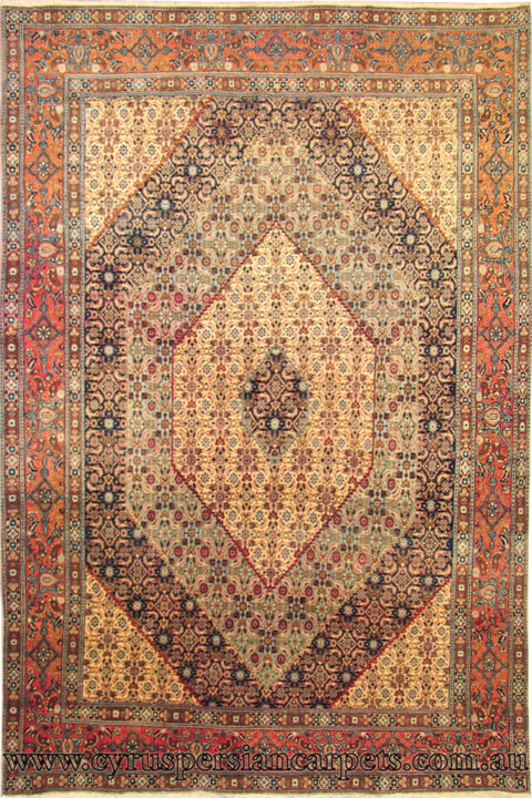 Moud Medallion Hand Knotted Wool Rug - Click Image to Close